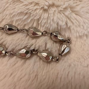 Silver Lucky Brand Necklace